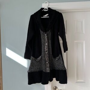 Nicole Alexander button up sweater
